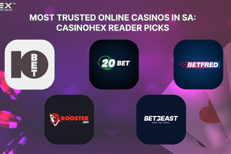 Most Trusted Online Casinos in SA: CasinoHEX Reader Picks