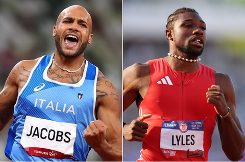 Clash of Olympic champions: Noah Lyles and Marcell Jacobs face off in 60m showdown at New Balance Indoor Grand Prix