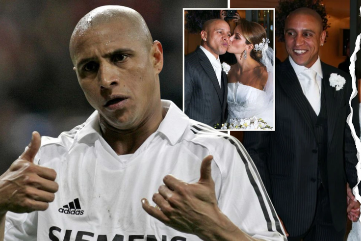 Love is wicked: Roberto Carlos now sleeps at training ground amid £133m divorce battle with wife