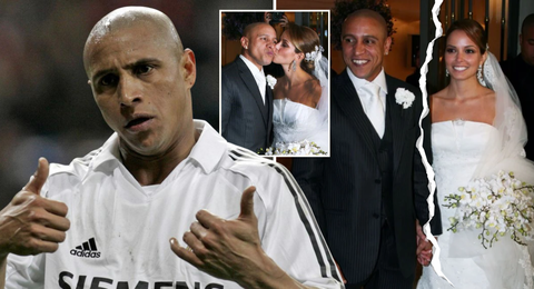 Love is wicked: Roberto Carlos now sleeps at training ground amid £133m divorce battle with wife