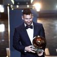 Lionel Messi with the Ballon d'Or || Image credit: Imago