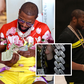 Boxing legend Floyd 'Money' Mayweather flexes over N750m on white gold chain made of 8,500 diamonds