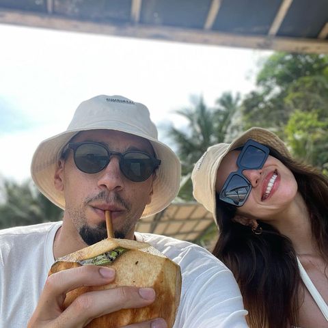 Leon Balogun and Mayara Zamboni/via Instagram