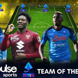 Osimhen, Aina lead Team of the Week