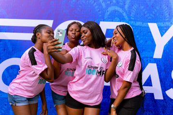 TECNO Takes Over Ojo Square With The TECNO SPARK 20 Watch Party