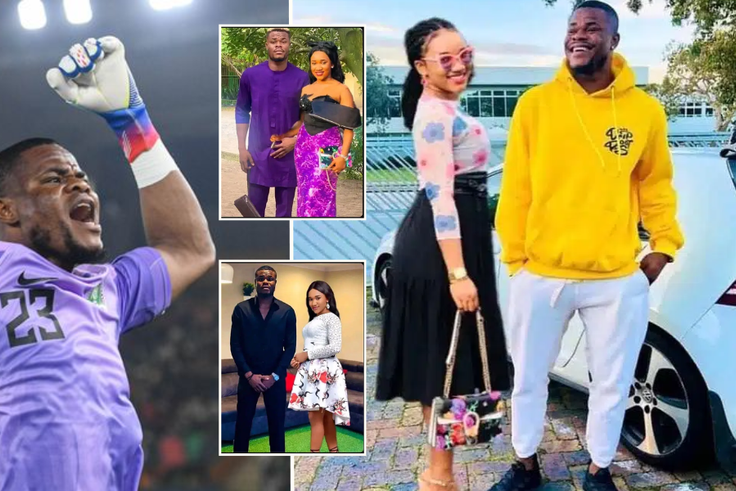 AFCON 2023: Stanley Nwabali's admirer photoshops herself as his wife, says she is his 'one and only'