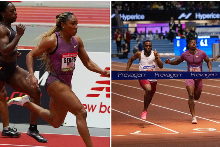 Jacious Sears storms to 60m World Lead as Marcellus Moore stuns Travon Bromell at Millrose Games