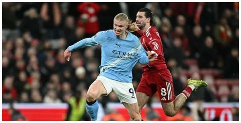 ‘The referee has to follow the rules’ – Haaland sympathises with Pawson and Szoboszlai after controversial red card