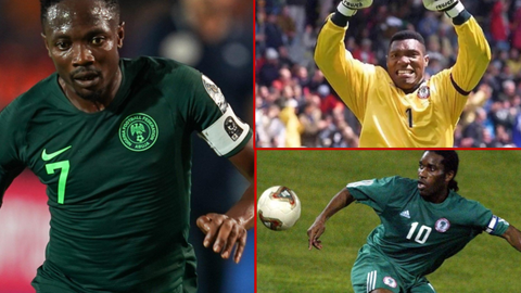 Top 10 most capped Super Eagles players of all time