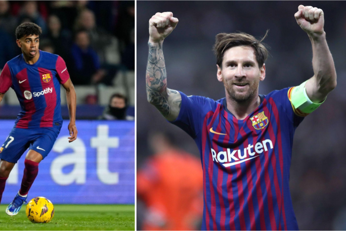 Lamine Yamal earns comparisons with Barcelona legend, Lionel Messi || Image credit: Imago