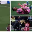 Lionel Messi narrowly escapes horrific injury