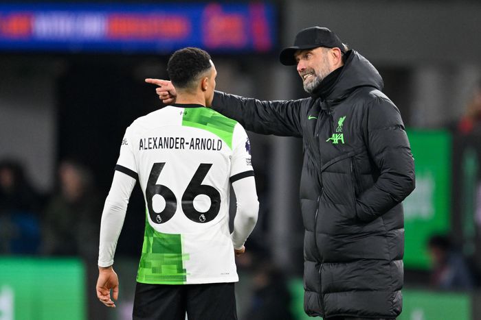 Trent Alexander-Arnold and Jurgen Klopp || Image credit: Imago