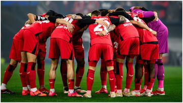 Real concern: Blow for Boniface’s Leverkusen as star boy limps off