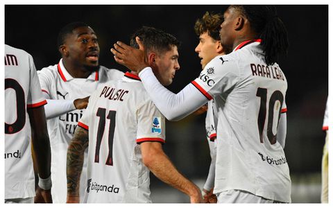 Chukwueze benched as AC Milan mount second-half spirited comeback to claim victory against Lecce