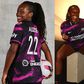 Super Falcons star Michelle Alozie vows not to change her number again after switching to wearing 22 with Houston Dash this season.