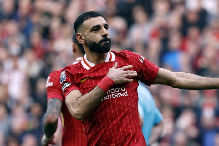 Mohamed Salah sets new records in Liverpool vs Southampton || Image credit: Imago