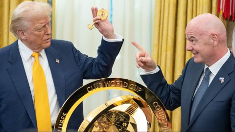 Infantino give President Trump key to Club World Cup, to lead FIFA World Cup task force