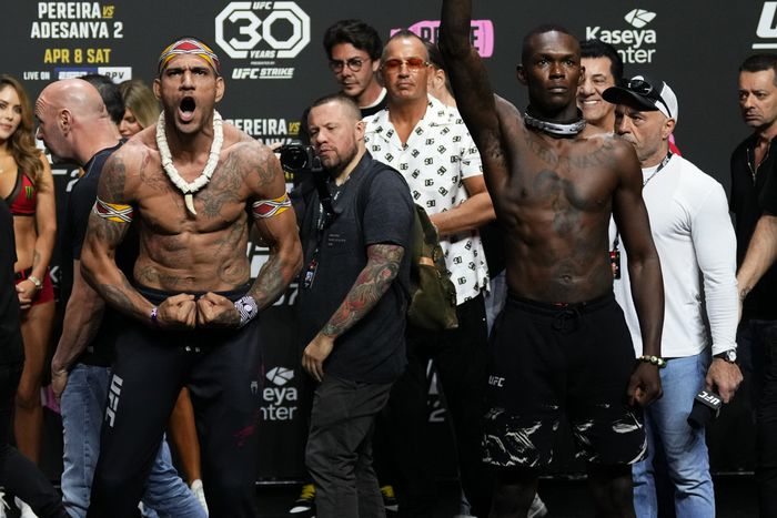 Brazilian Alex Pereira wants to train Nigerian-born Israel Adesanya if they won't have a trilogy.