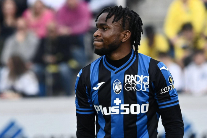 Ademola Lookman dejected in Bologna