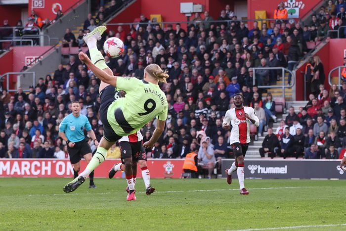 Haaland scores for Manchester City