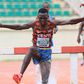 Edmond Serem in action during the AK trials for the Africa Junior championships
