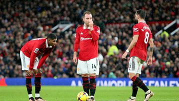 Manchester United team news vs Everton: Eriksen available, Weghorst benched