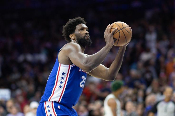 Philadelphia 76ers centre Joel Embiid