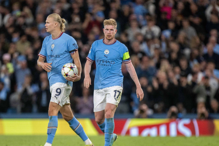 Manchester City superstars Erling Haaland and Kevin de Bruyne