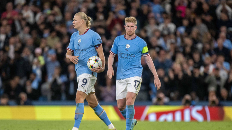 Manchester City superstars Erling Haaland and Kevin de Bruyne