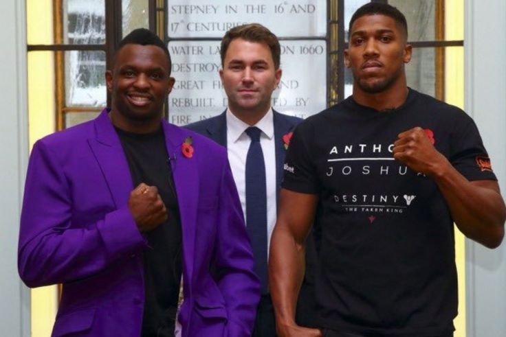 Joshua produced a knockout win against Whyte in the seventh round to win the British heavyweight title