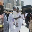 Super Eagles star Sadiq Umar shows off his visit to Mecca with his daughter.