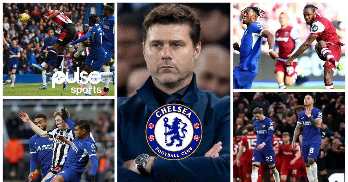 ‘Poch out’ - Top 6 defeats suffered by Chelsea during Pochettino's ...