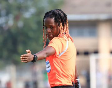 Nabadda aspiring to inspire girls into refereeing after Olympics milestone