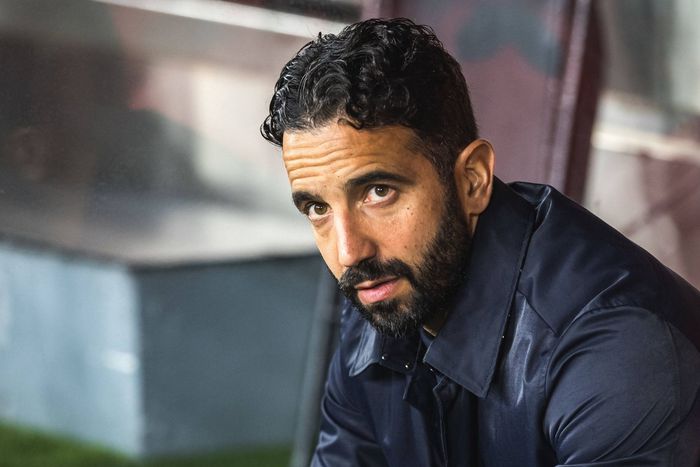 Manchester United coach Ruben Amorim. Photo