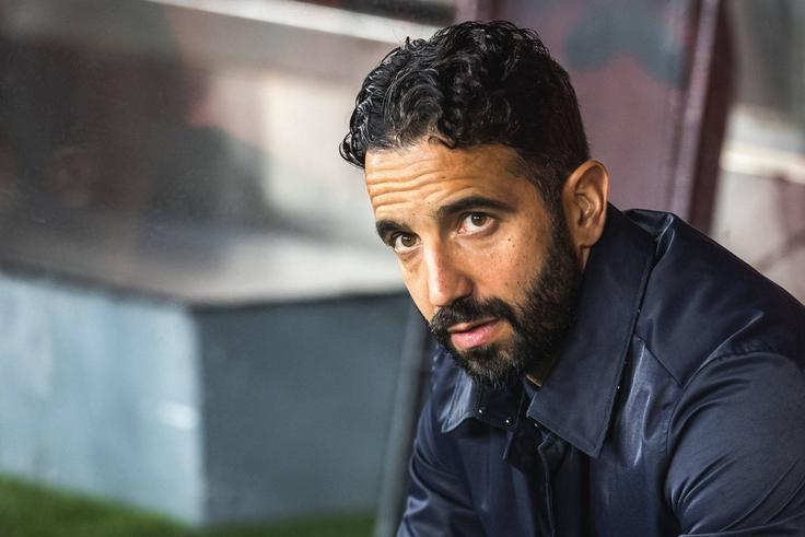 Manchester United coach Ruben Amorim. Photo