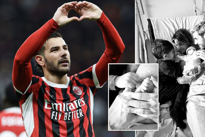 Theo Hernandez: Man U target welcomes 2nd child with longtime partner Zoe Cristofoli