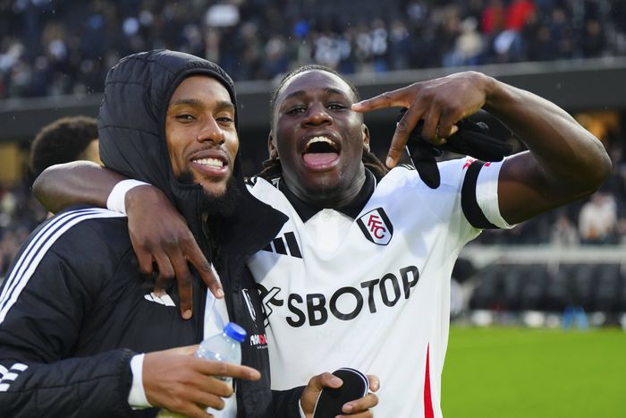 Alex Iwobi and Calvin Bassey