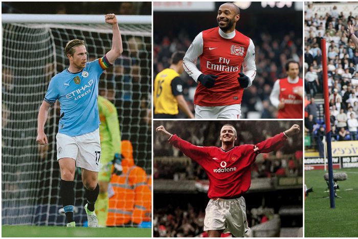 Top 10 Premier League top scorers from long range