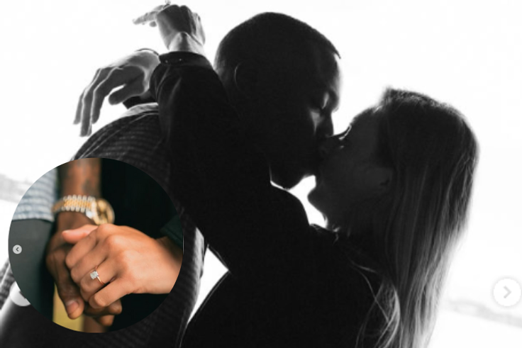 It's about time - Olympic gold medallist proposes to college sweetheart after 8 years of dating