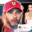 Lewis Hamilton gains half a million IG followers as steamy romance reverses January slump