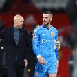 Manchester United's Erik Ten Hag is backing his goalkeeper David De Gea.