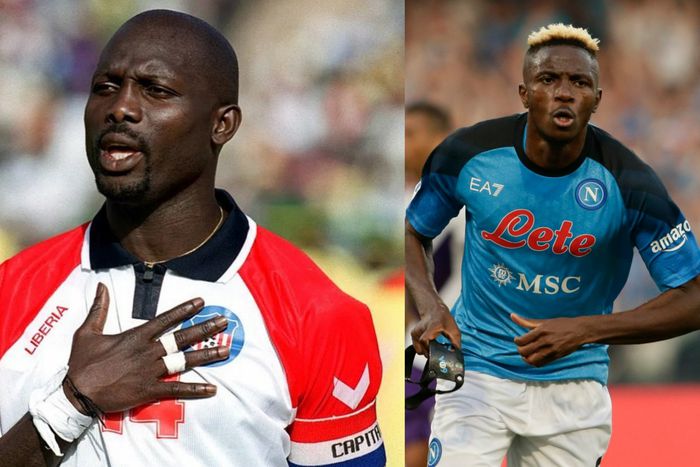 Osimhen now has more goals scored by an African player in the Italian Serie A