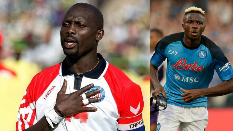 Osimhen now has more goals scored by an African player in the Italian Serie A