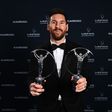 Lionel Messi make history at Laureus Sports Awards.