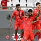 Al Duhail's Micahel Olunga celebrates goal with teammates.