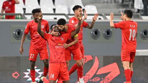 Double delight for Olunga as he defends Golden Boot crown, helps Al Duhail win league title