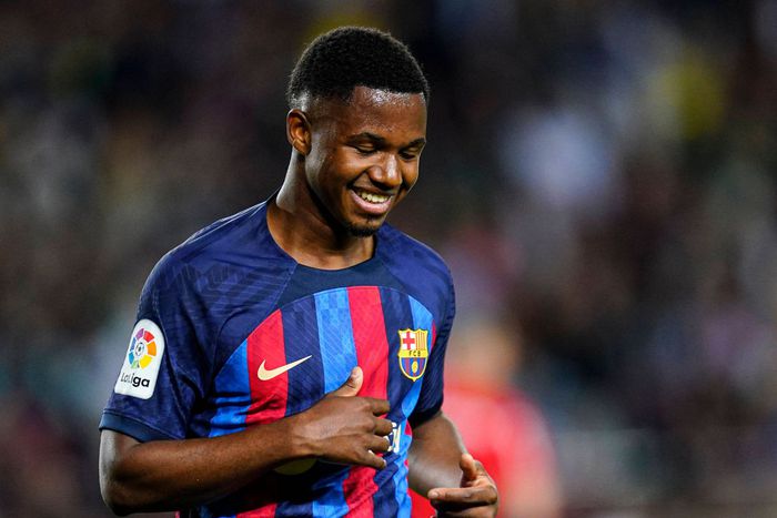 Ansu Fati of Barcelona.