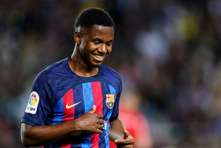 Ansu Fati of Barcelona.