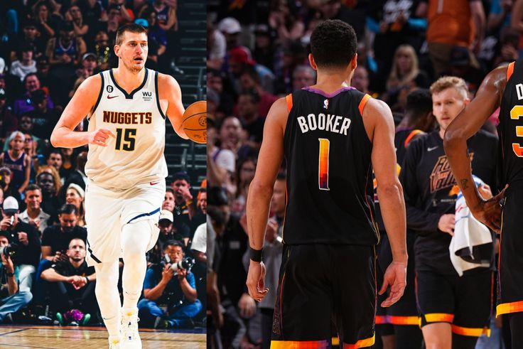 Nikola Jokic, who scored 53 points on Sunday night, was unable to stop Booker, Durant, and the rest of the Phoenix Suns
