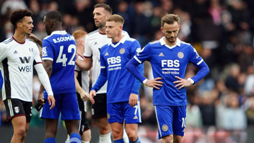 Leicester suffer relegation battle blow after loss to Fulham in 8-goal affair